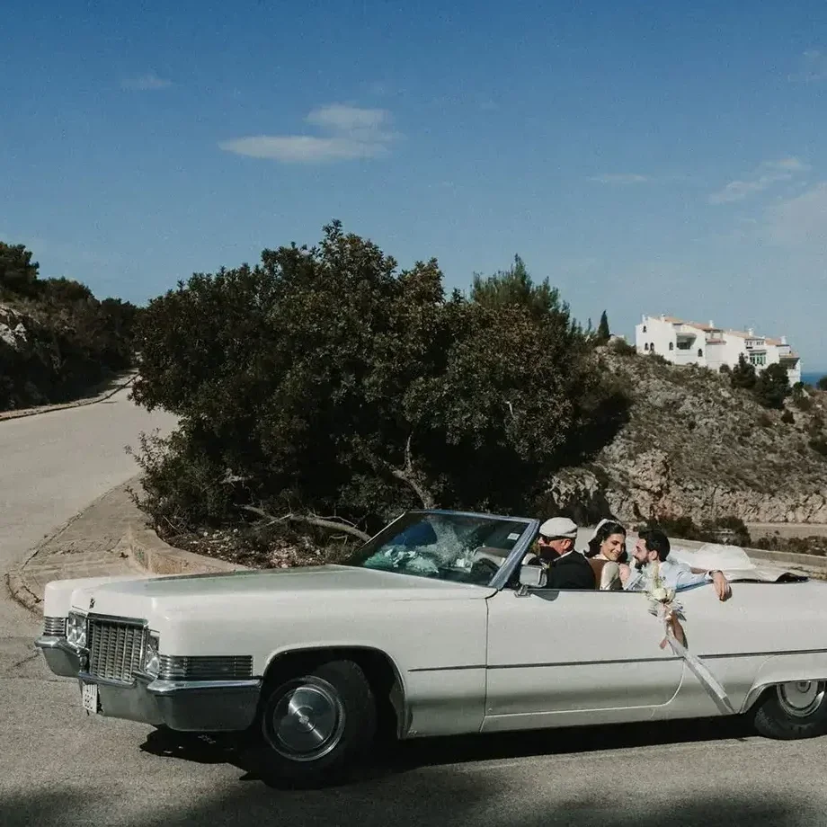 Cadillac Deville coche de bodas