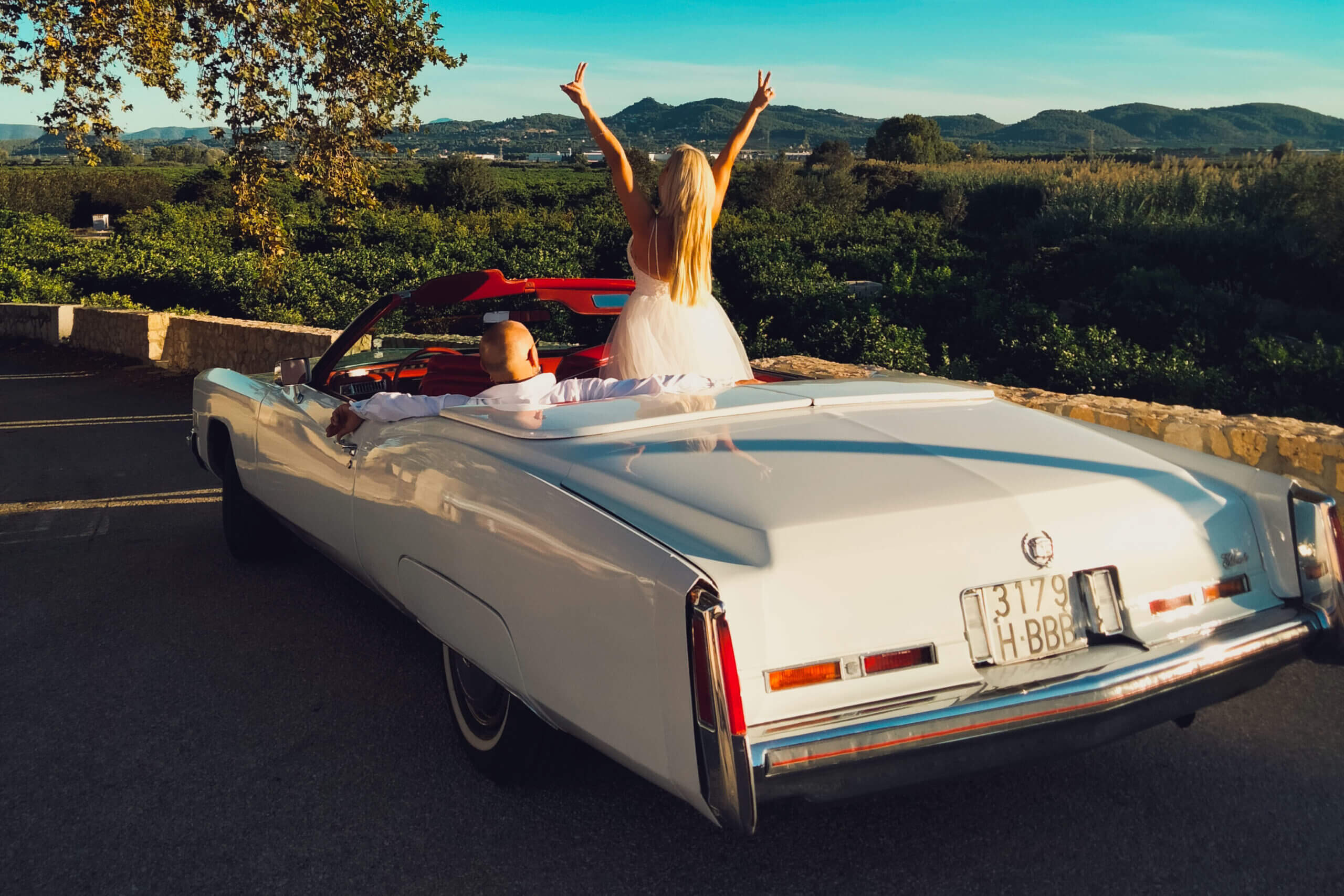 Cadillac Eldorado 1974 alquiler coche de boda