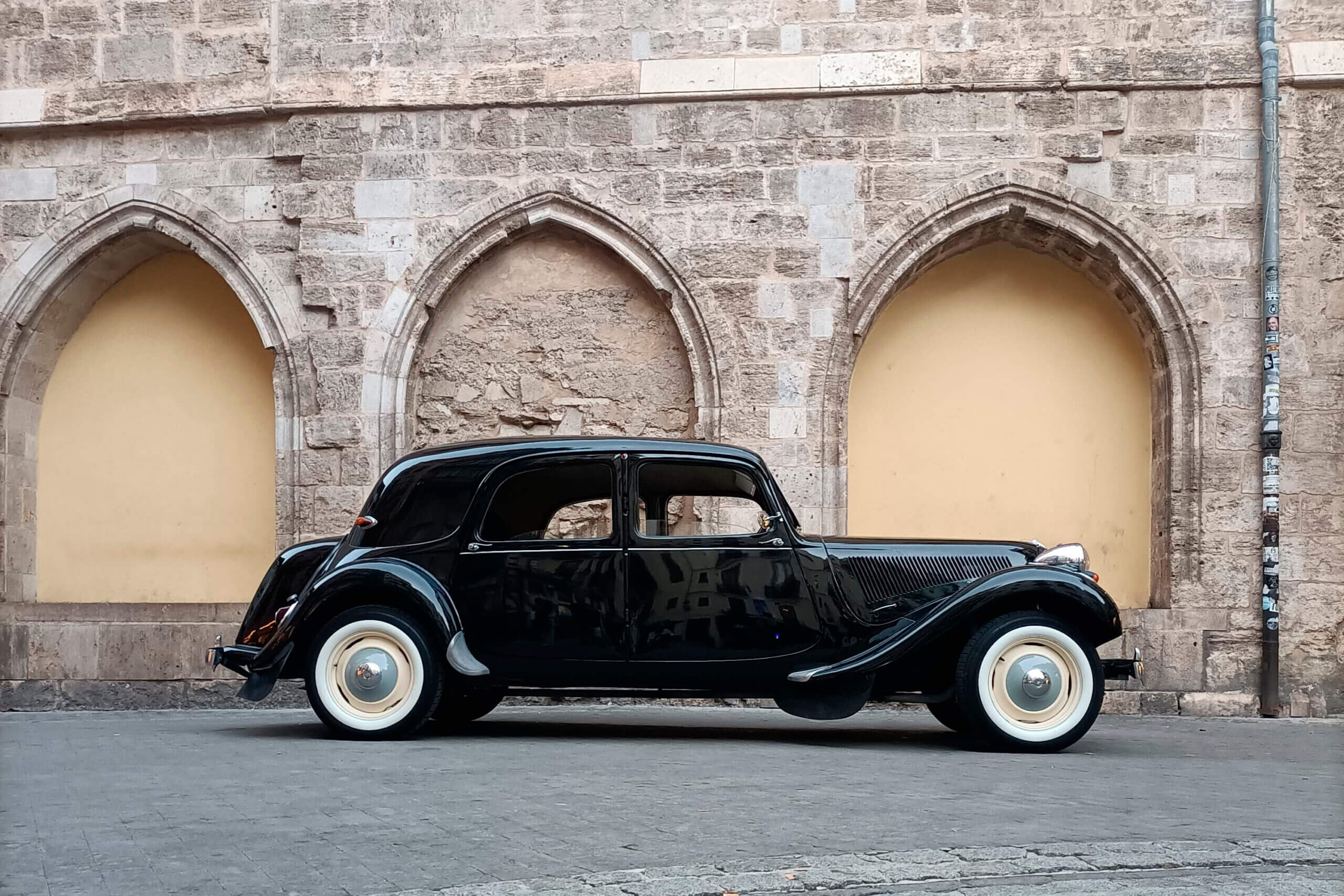 Citroen Traction Avant alquiler coche de boda