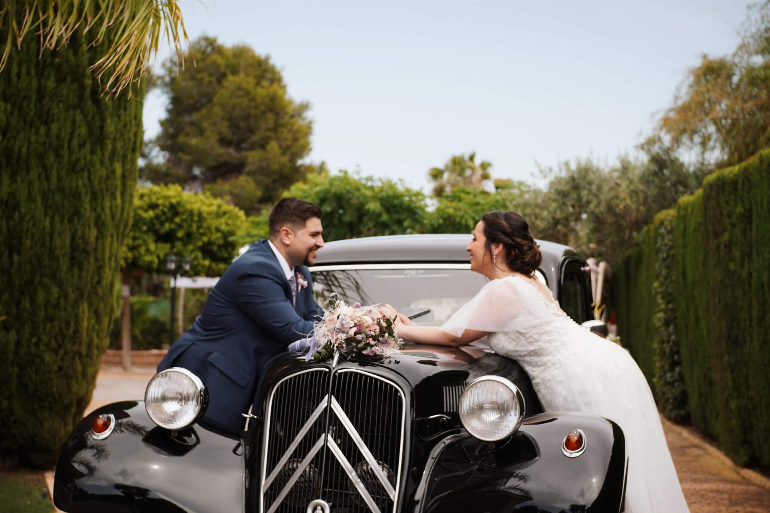 Citroen Traction Avant alquiler coche de boda